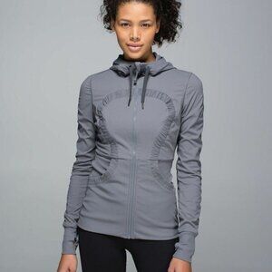 Lululemon Dance Studio Jacket * Reversible* Blurred Grey